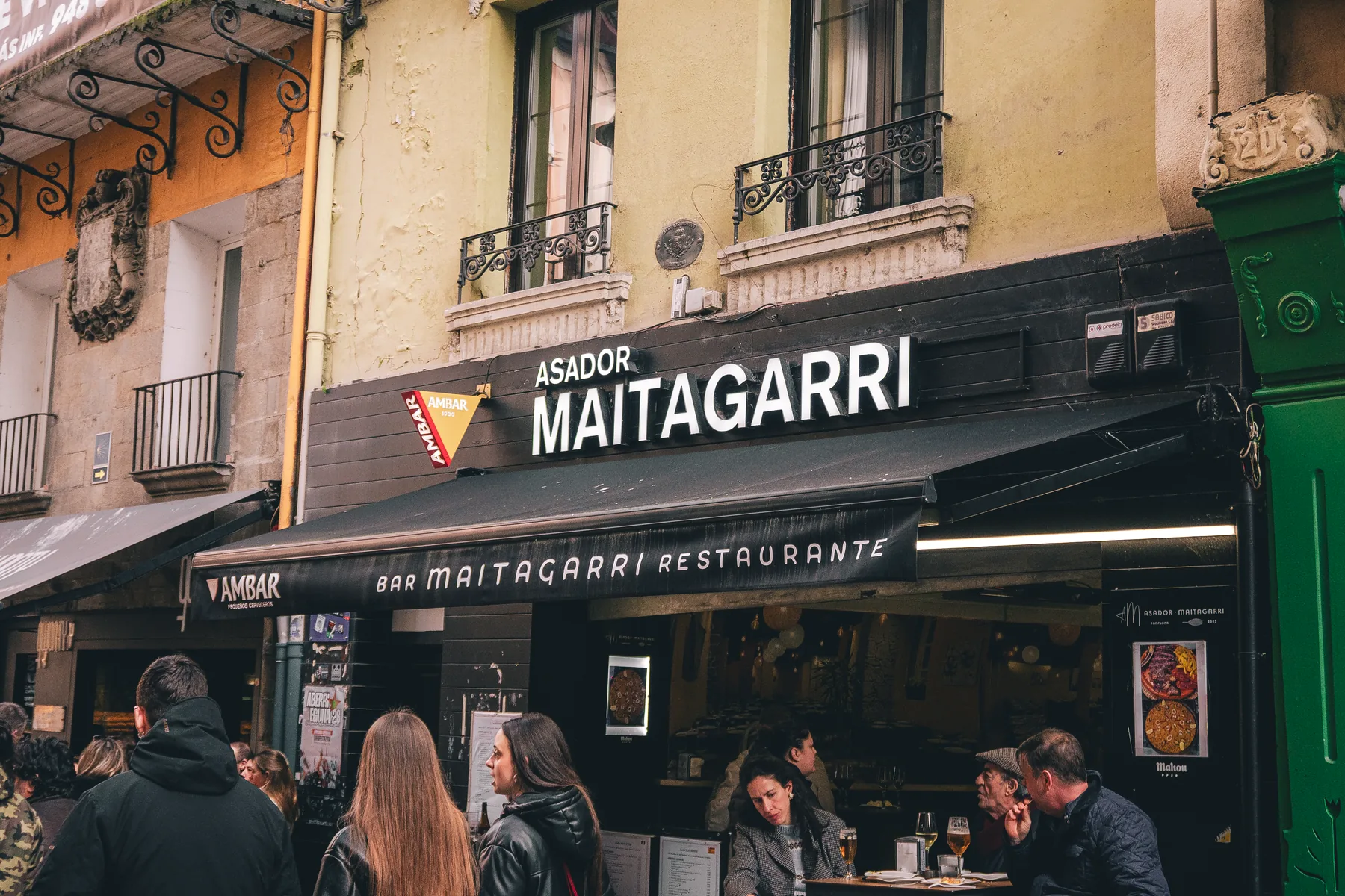 Fachada de Maitagarri Asador en Pamplona